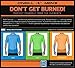 O'Neill Wetsuits UV Sun Protection Mens Skins Long Sleeve Crew Sun Shirt Rash Guard, Brite Blue/Black/Lunar, Medium