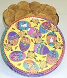 Gourmet Food : Scott's Cakes 2 1/2 lb. Snicker Doodle Cookies in a Large Egg Tin