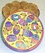 Gourmet Food : Scott's Cakes 2 1/2 lb. Snicker Doodle Cookies in a Large Egg Tin