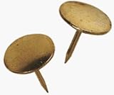 Tacks & Pins: Hillman #122672 40PK Brass Thumb Tack