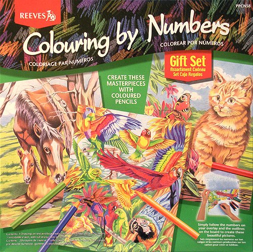 Reeves Color By Number Gift Set