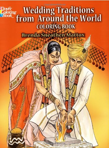 Wedding Traditions from Around the World Coloring Book