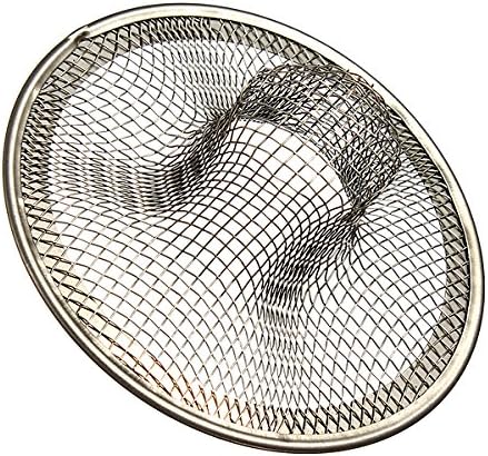 (L 11cm) Stainless Steel Mesh Sink Strainer Drain Stopper Filter Bath Hair Trap Stopper