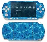 Water Reflection Decorative Protector Skin Decal Sticker for Sony Playstation PSP Slim / PSP 3000