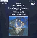 Miaskovsky: Piano Sonatas, Vol.1
