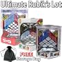 Ultimate Rubik's Cube Lot w/ Free Storage Bag