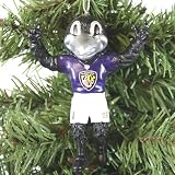 Baltimore Ravens Poe 4.5'' Mascot Ornament