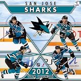 2012 SAN JOSE SHARKS 12X12 WALL CALENDAR