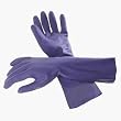 Rubbermaid Cleaning G305 Heavy-Duty Long Cuff Rubber Gloves
