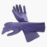 Rubbermaid #G305-12 Large Heavy Duty Teal Rubber Glove