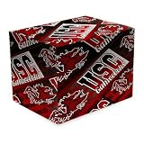 South Carolina Gamecocks Garnet Gift Wrap Paper