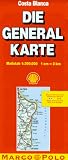 Die Generalkarten Spanien, Costa Blanca (Marco Polo Regional Maps: Spain) - Deutsche Shell Ag