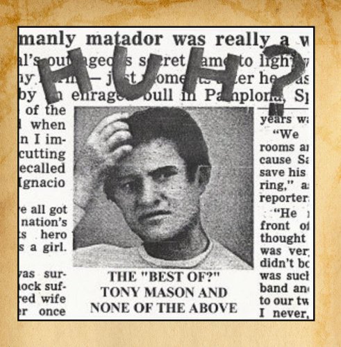 Original album cover of Huh? by Tony Mason