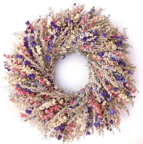 Cherry Blossom Pink Spring Floral Wreath