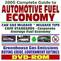 2005 Complete Guide to Automotive and Motor Vehicle Fuel Economy, Cars, Pickup Trucks, Sport Utility Vehicles (SUVs), Vans, Gas Mileage Data and Comparisons, ... Hybrid Cars and Electric Vehicles (DVD-ROM)