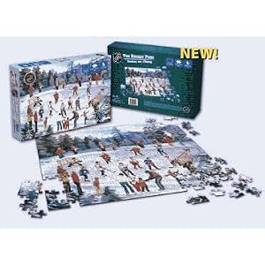BLM Games B2-00129 NHL The Hockey Pond Puzzle 300 Piece by 
