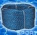 (0,10EUR/m) 30 Meter 6mm Seil Boot Leine Festmacher Schot Tauwerk Modell ELECSA 440