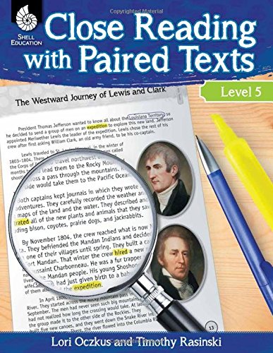 Close Reading with Paired Texts Level 5, by Lori Oczkus, Timothy Rasinski