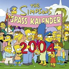 Simpsons Kalender 2004