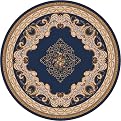 Stainmaster® Valette Rug - Phantom Blue (7'7" Round)