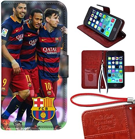 Messi Wallet Case, Lionel Messi iPod Touch 5 Wallet Case Card Slots Flip Magnetic PU Leather iPod Touch 5 Wallet Case
