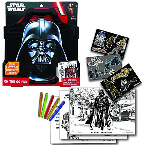 Star Wars Darth Vader On The Go Fun Play Set