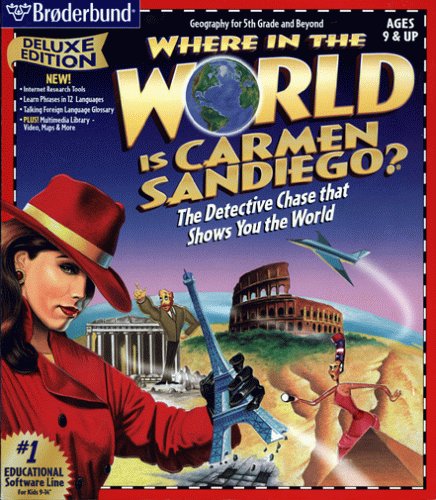 WHERE IN THE WORLD IS CARMEN SANDIEGO   THE DETECTIVE CHASE THAT SHOWS YOU THE WORLD