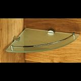 Glass Corner Shelf