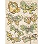 Embellishments-Glitter Butterflies
