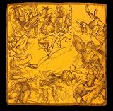 Large Scarf 36'' Javier Marin in Gold