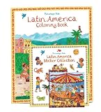 Putumayo World Latin America CD Color Book & Stickers Set