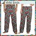 WILD BIRDS Pajama Bottoms or Lounge Pants SIZE Sm.- Birdwatcher FOR HIM or HER 100% Natural Cotton NOT a CHEAP BLEND