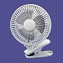 ATL44552 - 6 Clip-On Fan, 2-Speed,m 7-15/16x6x9-1/2, Light Gray