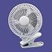 ATL44552 - 6 Clip-On Fan, 2-Speed,m 7-15/16x6x9-1/2, Light Gray