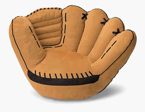 Kitchen: Gund Kids All Star Baseball Glove Chair