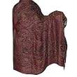 Winter Accessory Wool Prayer Shawl 106 x 55 inches