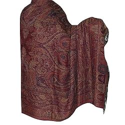 Winter Accessory Wool Prayer Shawl 106 x 55 inches