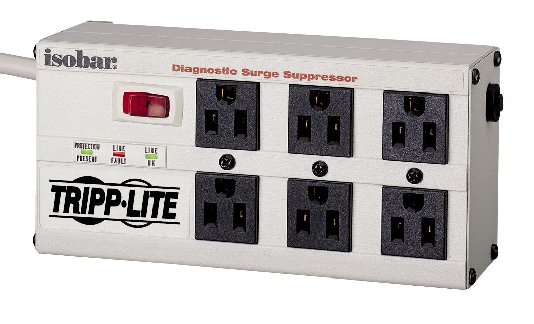 Amazon.com: Tripp Lite Isobar 6 Outlet Surge Protector Power Strip ... Amazon.com: Tripp Lite Isobar 6 Outlet Surge Protector Power Strip ...
