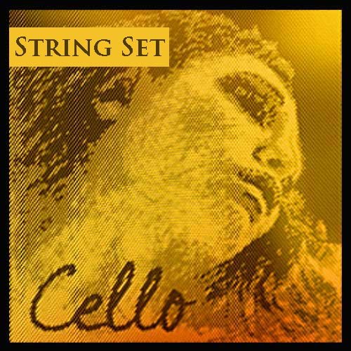 Pirastro Evah Pirazzi Gold 4/4 Cello String Set Medium Gauge Check