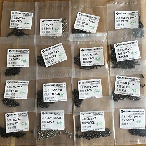 800PCS Laptop Screws Replacment Set Repair Kit + Screwdriver for IBM Hp Sony Toshiba Dell Thinkpad Samsung Acer Benq