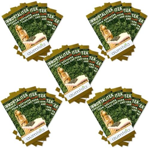 25 Pack | 5g Foil Gift Packages | Jiaogulan Immortali-tea Wholesale Rate | Organic product of Thailand