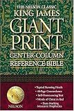 Giant Print Center-Column Reference Bible