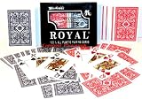 Plastic Playing Cards Double Deck with Large Numbers