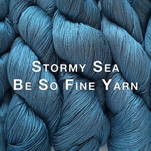 Kristin Omdahl Yarns Be So Fine Bamboo Yarn Stormy Sea
