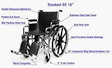 Standard DX 18 Wheelchair