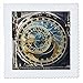 3dRose qs_81259_1 Astronomical Clock, Orloj, Prague, Czech RepubLIc Eu06 Tha0021 Tom Haseltine Quilt Square, 10 by 10-Inch