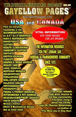 Gayellow Pages USA & Canada #28 2006-2007 (Gayellow Pages National Edition)