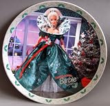 BARBIE - HAPPY HOLIDAYS -1995 - Enesco Limited Edition Plate