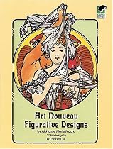 Art Nouveau Figurative Designs (Colouring Books)