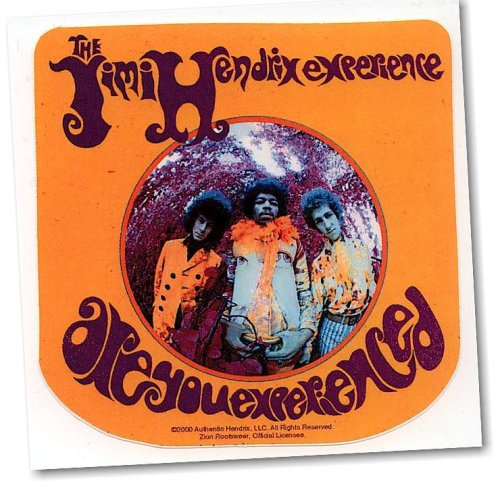 Buy Jimi Hendrix ARE YOU EXPERIENCED ALBUM COVER ART LOGO Sticker